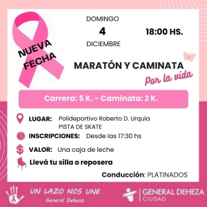 EVENTO REPROGRAMADO.