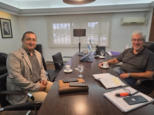 VISITA OFICIAL DEL COMISARIO MAYOR DE POLICÍA DE LA PROVINCIA