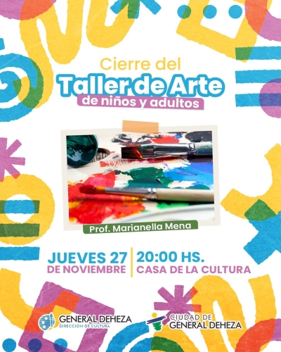 CIERRE DEL TALLER DE ARTE