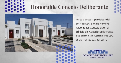 PRESENTACIÓN PATIO DE LOS CONCEJALES.