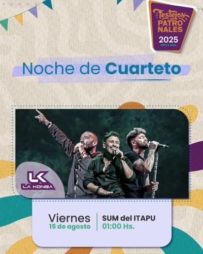 15 DE AGOSTO - LA KONGA EN GENERAL DEHEZA