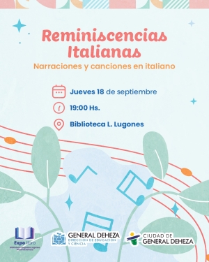 REMINISCENCIAS ITALIANAS EN LA BIBLIOTECA