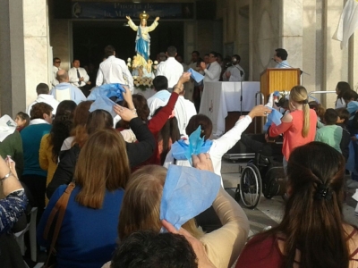 Procesión y Santa Misa por los 116 años de Festejos Patronales en General Deheza.