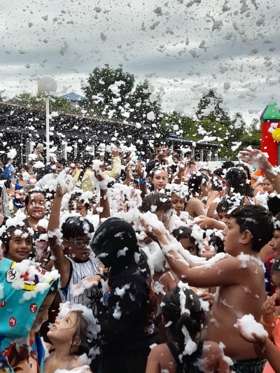 FIN DEL CAMPAMENTO DE LA ESCUELA DE VERANO DEL POLIDEPORTIVO MUNICIPAL