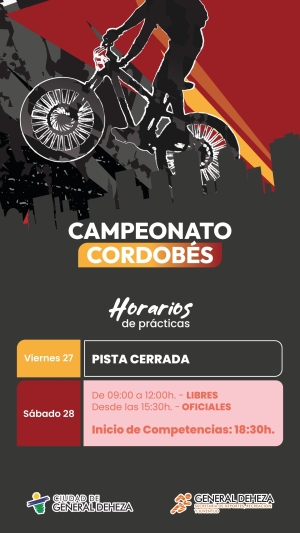 1° FECHA DEL CAMPEONATO CORDOBÉS DE BMX