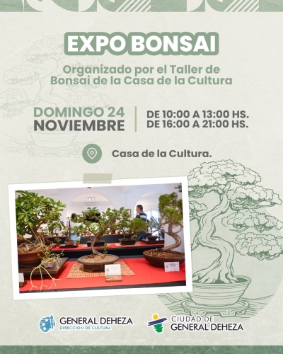 EXPO BONSAI 2024 EN CASA DE LA CULTURA