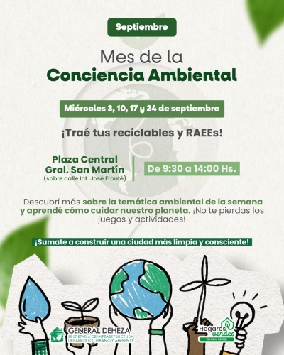 SEPTIEMBRE - MES DE LA CONCIENCIA AMBIENTAL