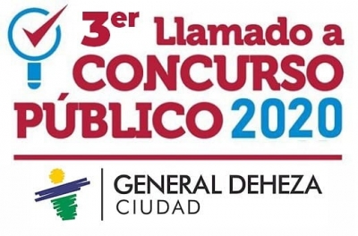 3er. LLAMADO A CONCURSO PÚBLICO DE OPOSICIÓN Y ANTECEDENTES.