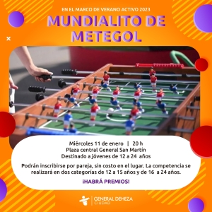 MUNDIALITO METEGOL.