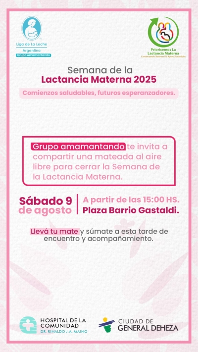 GRUPO AMAMANTANDO Y UN EVENTO DE CIERRE
