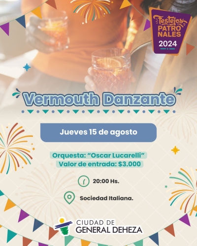VERMUT DANZANTE EN LAS PATRONALES DE GENERAL DEHEZA