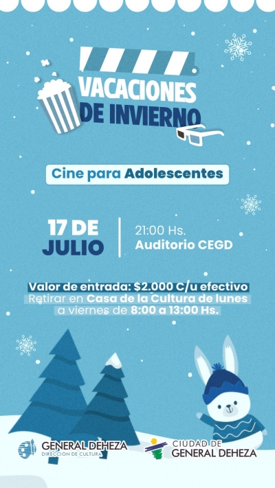 HOY, CINE PARA ADOLESCENTES