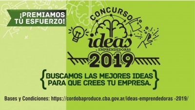 CONCURSO IDEAS EMPRENDEDORAS 2019