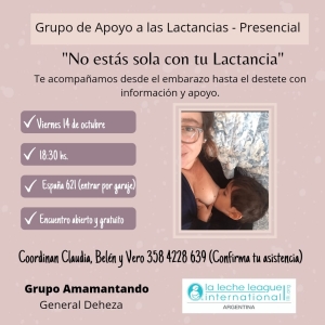 GRUPO AMAMANTANDO, NUEVA REUNIÓN.