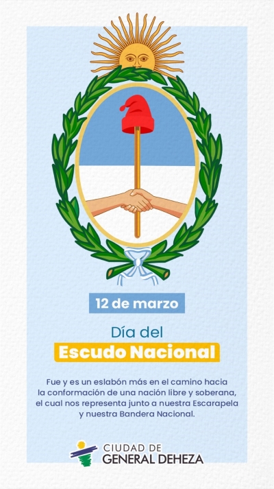 12 DE MARZO - DÍA DEL ESCUDO NACIONAL