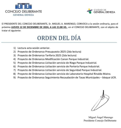 ESTE JUEVES, 2da. LECTURA DEL PRESUPUESTO 2025