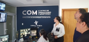 VISITA AL CENTRO DE OPERACIONES Y MONITOREO.