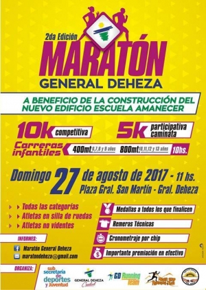 2da EDICIÓN MARATÓN GENERAL DEHEZA