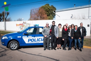 Jueves 3 de agosto. ENTREGA DE MÓVIL POLICIAL EN GENERAL DEHEZA.