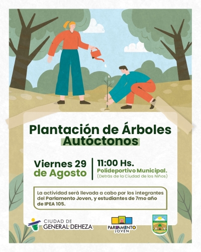 PLANTACIÓN DE ÁRBOLES AUTÓCTONOS