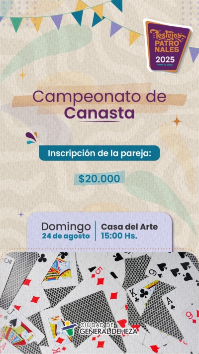 PARA SEGUIR VIVIENDO NUESTROS FESTEJOS PATRONALES