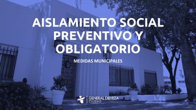EL INTENDENTE HOY PRESENTÓ LAS NUEVAS MEDIDAS PARA GENERAL DEHEZA.
