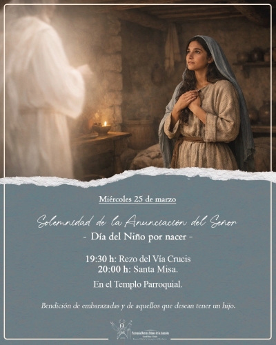 EVENTOS DE LA PARROQUIA "NUESTRA SRA. DE LA ASUNCIÓN"